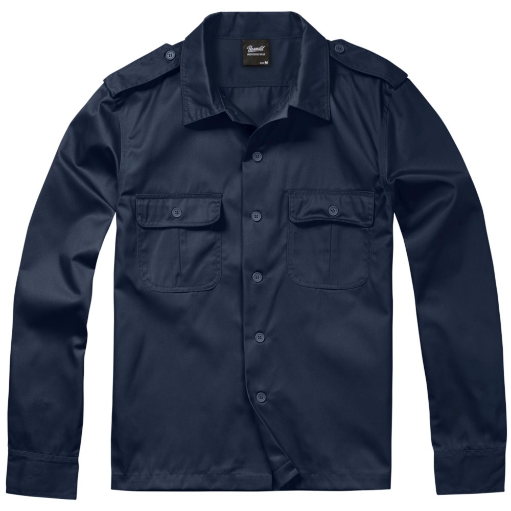 Brandit - US Chemisier - Bleu foncé